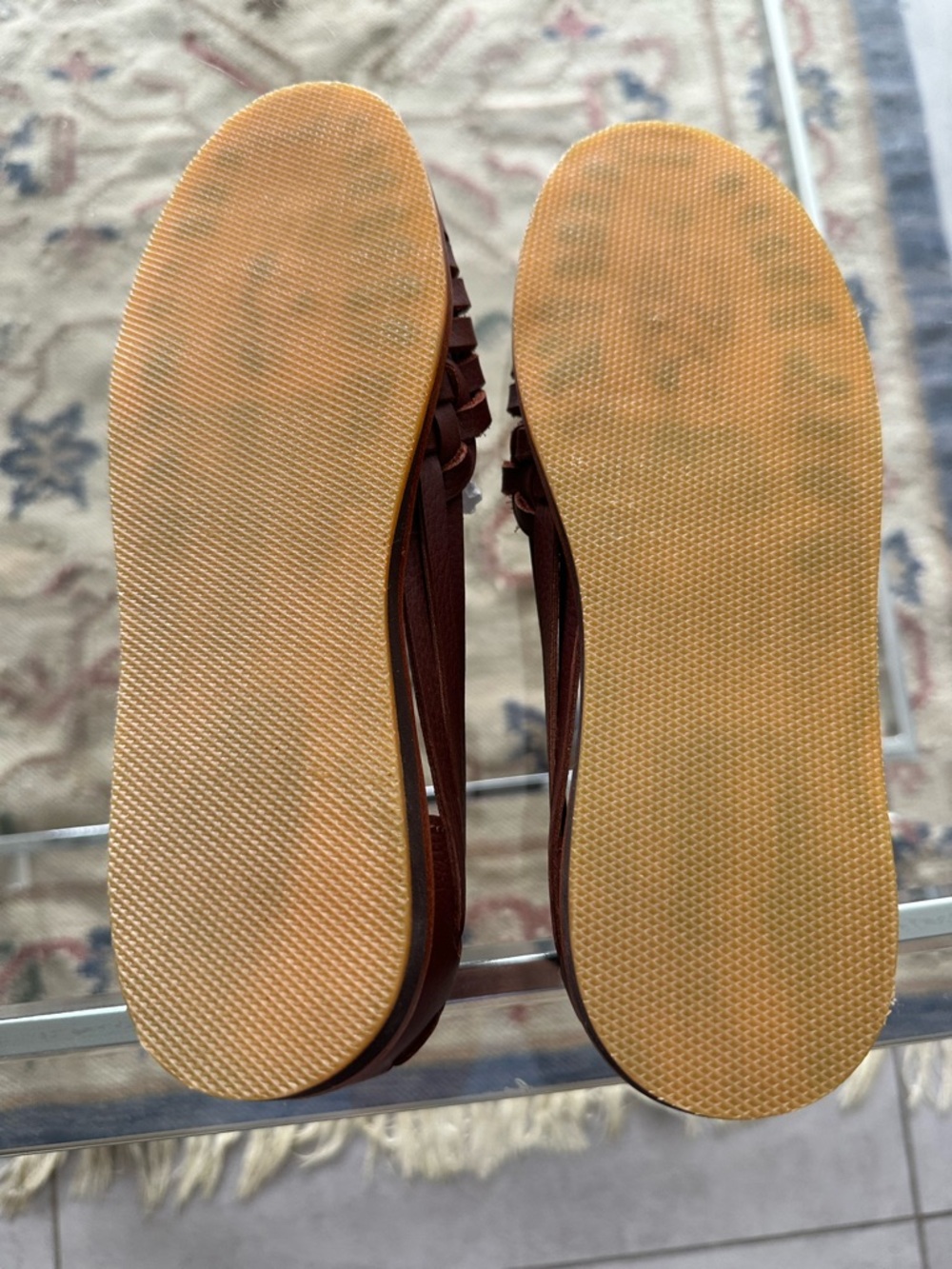 Nisolo Brown Leather Sandals - Picture 7 of 8